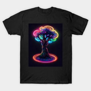 Cosmos Wishing Tree of Life and Dreams T-Shirt